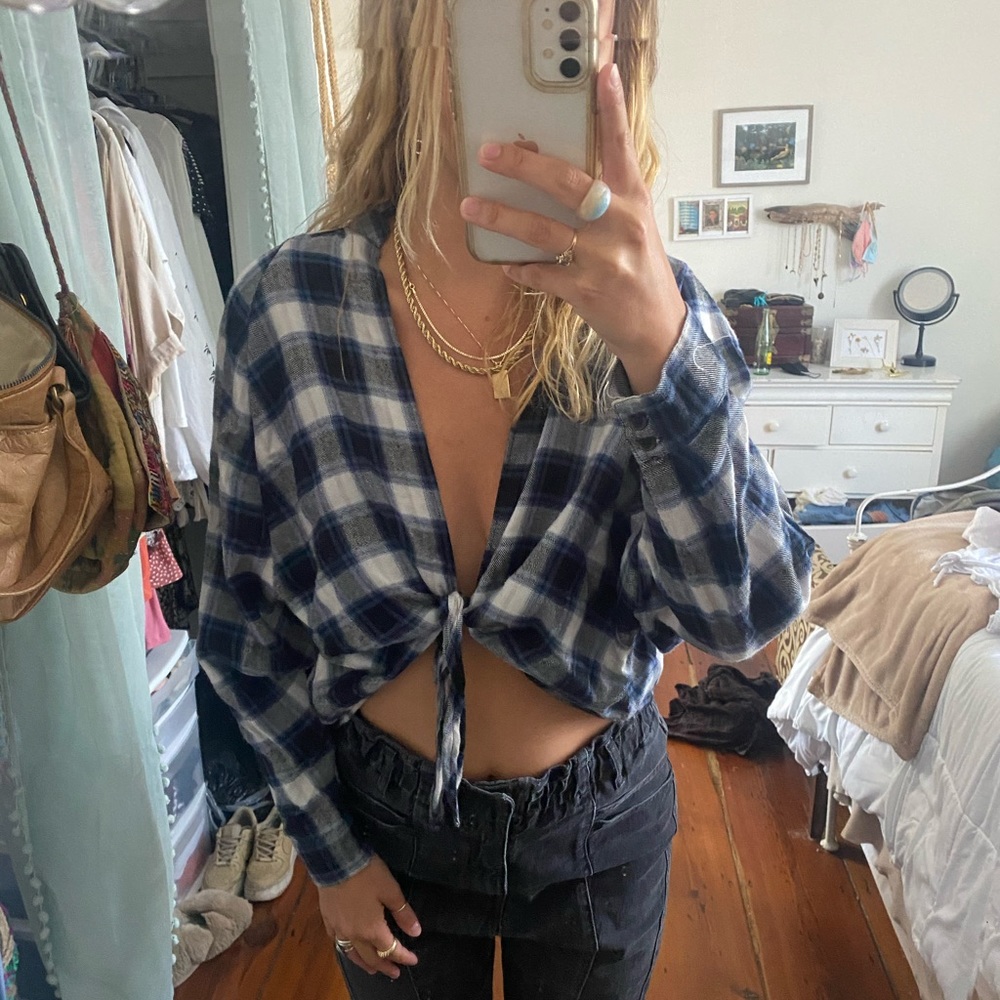 Urban Outfitters Flannel Top